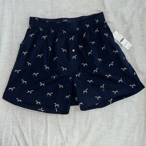 J. Crew Men's Printed Boxer Shorts Pointer Dog Print Size XS